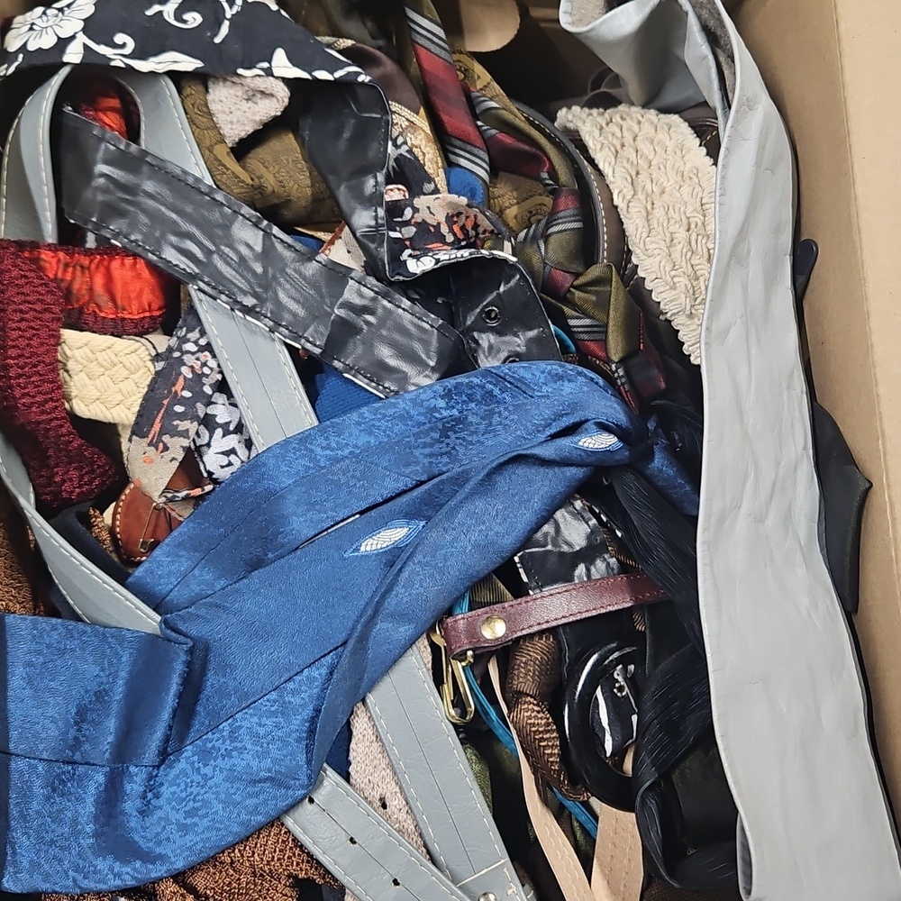 Ties and Belts Mystery Box Vintage